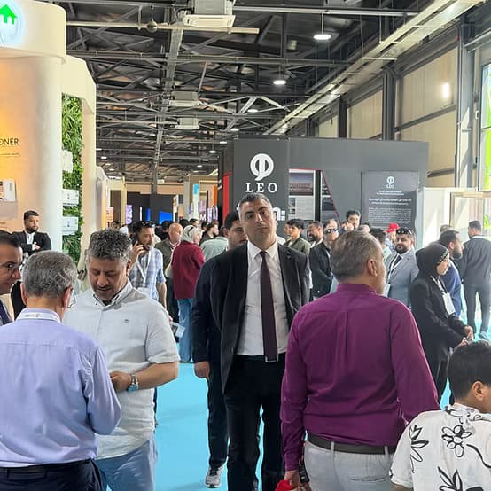 Business visitors at Libya Build Benghazi